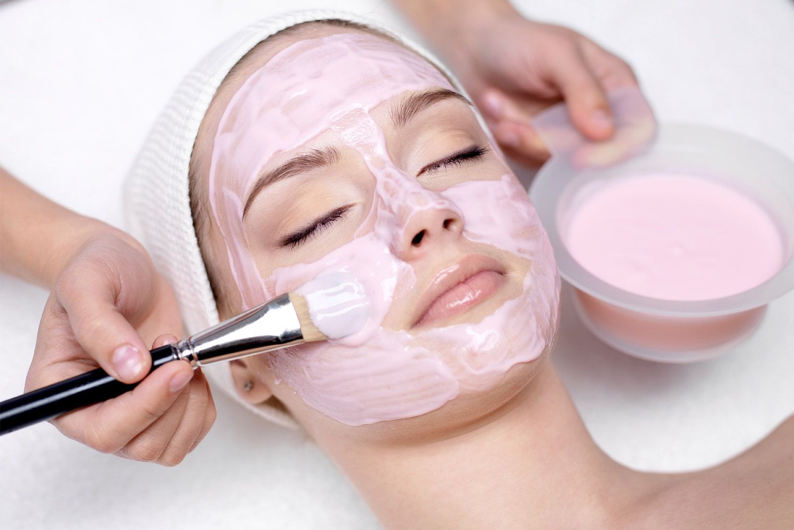 Hydration facial for sensitive skin